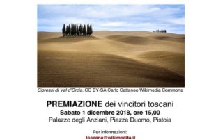 sponsor loghi volantino premiazione regionale wlm2018 pistoia, pescia