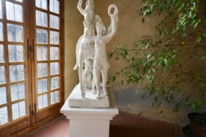 Palagio Palazzo del Podestà Gipsoteca Libero Andreotti eroe a cavallo Pescia