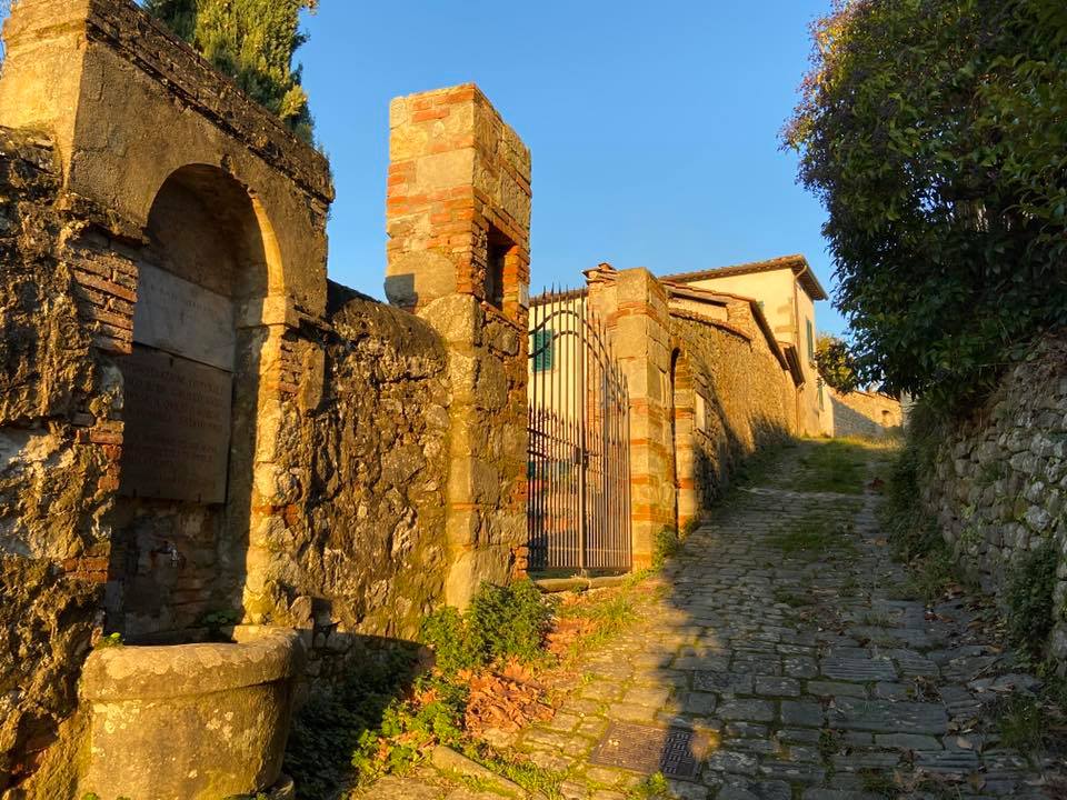 cafaggio percorsi storici birindelli mulattiera Barignano Monte a Pescia