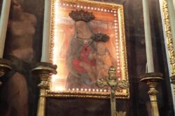 quadro altare Oratorio S.Maria vergine chiesa Aramo percorsi storici Birindelli Pescia