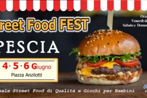 grafica street food FEST 2021 pescia