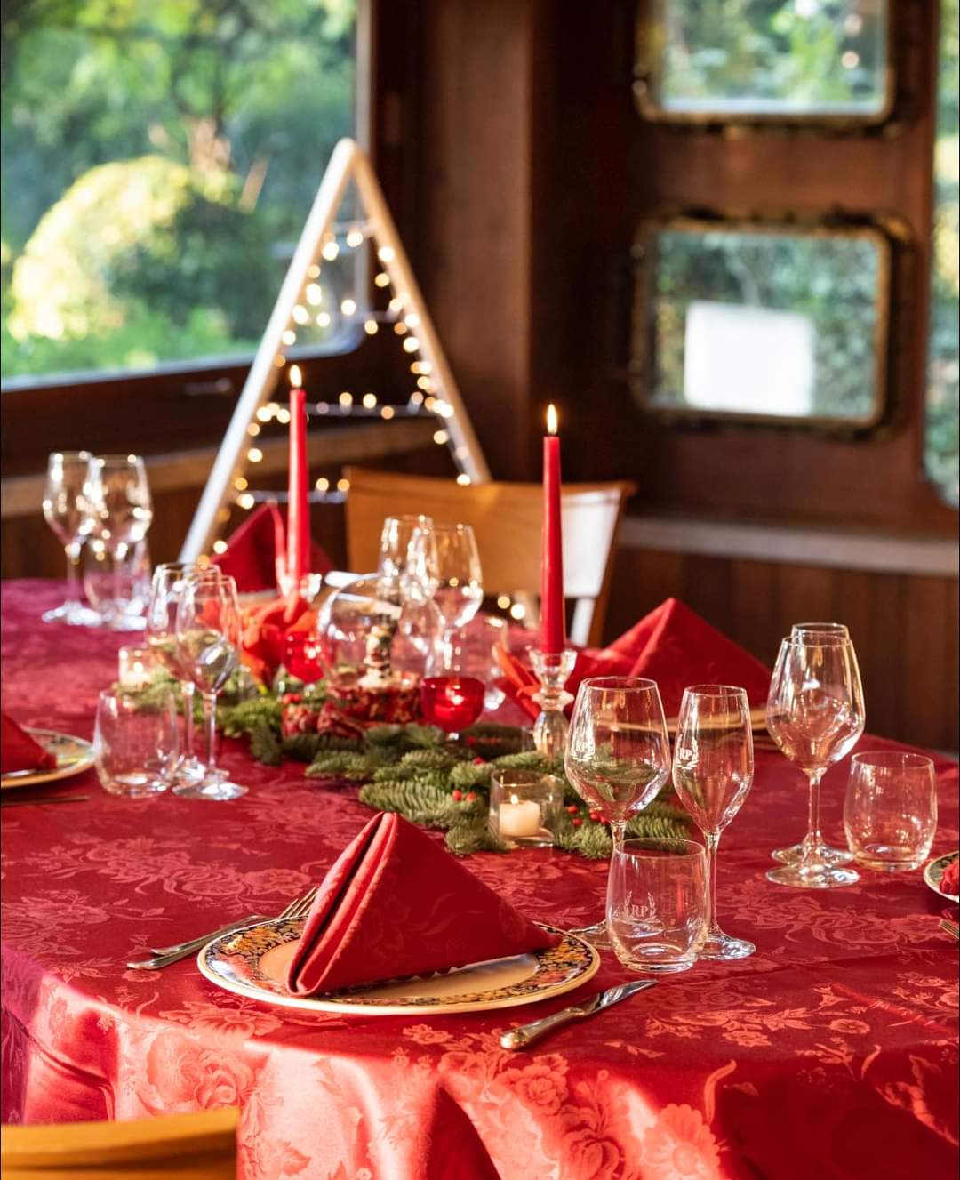 pranzo Natale christmas hotel ristorante Villa delle Rose pescia