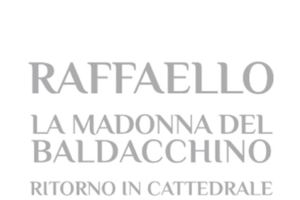 marchio mostra Raffaello pittura tavola madonna baldacchino cattedrale pescia